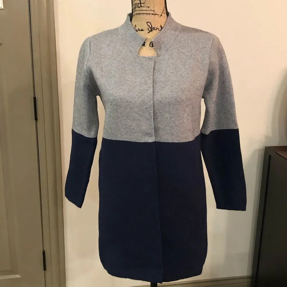 Two tone cardigan - Picture 3 of 3